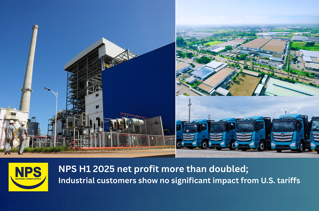 NPS H1 2025 net profit more than doubled; Industrial customers show no significant impact from U.S. tariffs